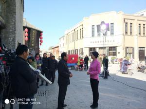 張存有受邀中央電視臺(tái)拍攝百年老店鋪、讓大家記住鄉(xiāng)愁